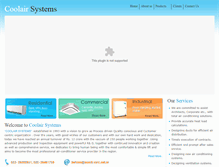 Tablet Screenshot of coolairsystems.co.in